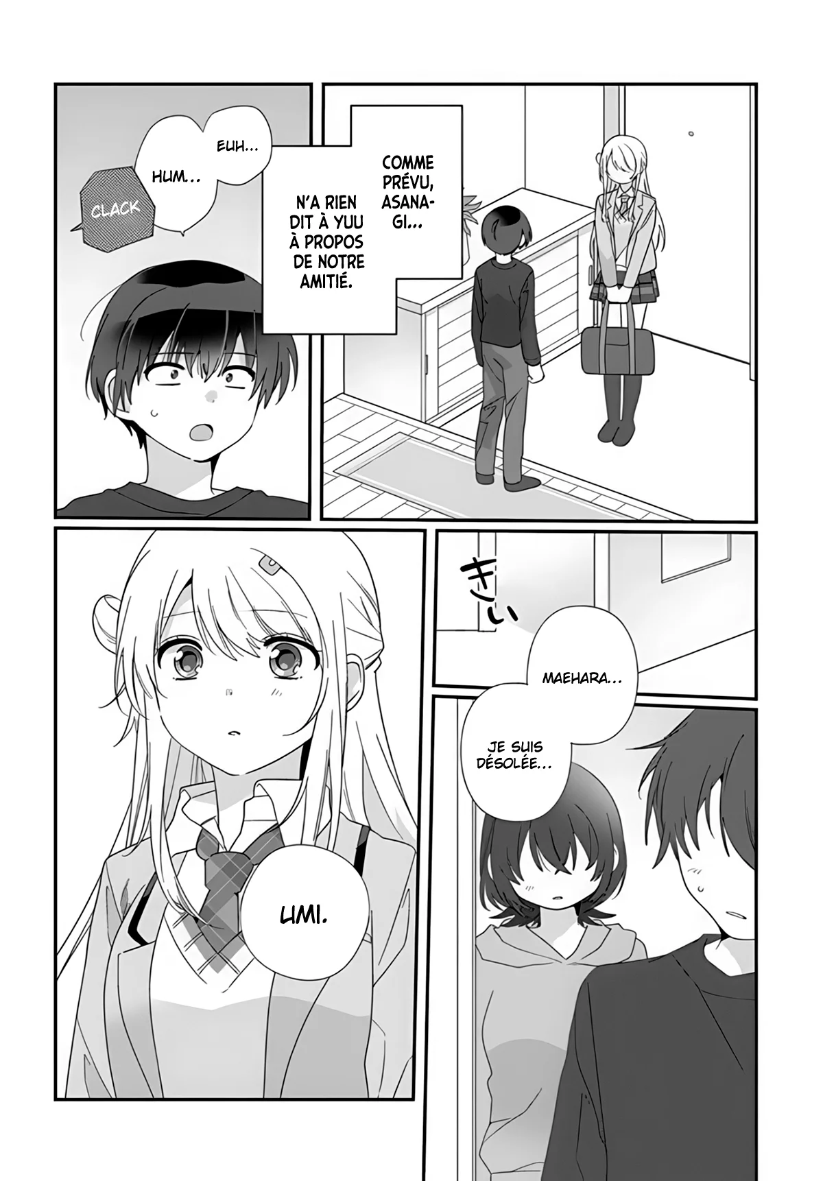 Class de 2-banme ni Kawaii Onnanoko to Tomodachi ni Natta chapitre 12, page 3