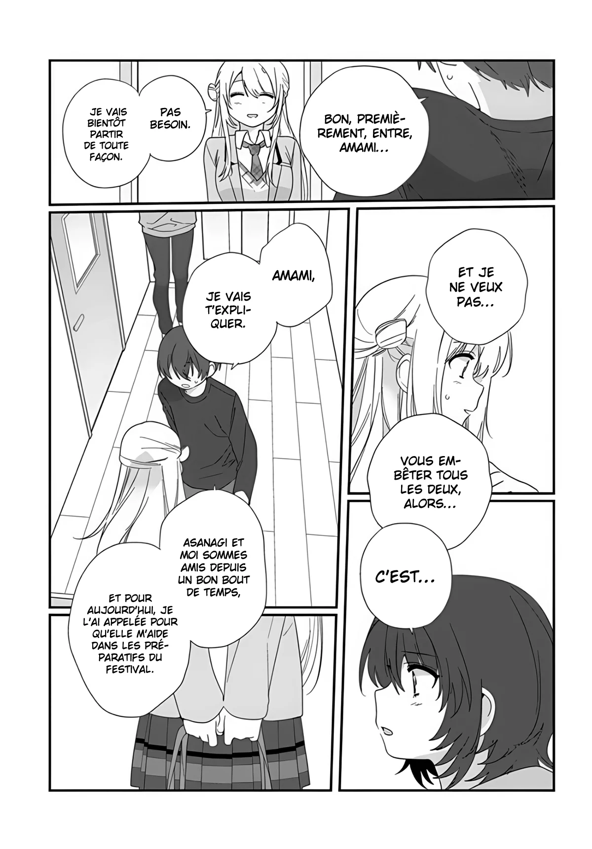 Class de 2-banme ni Kawaii Onnanoko to Tomodachi ni Natta chapitre 12, page 4