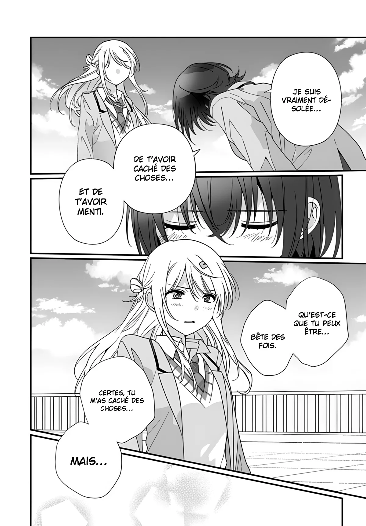 Class de 2-banme ni Kawaii Onnanoko to Tomodachi ni Natta chapitre 16, page 12