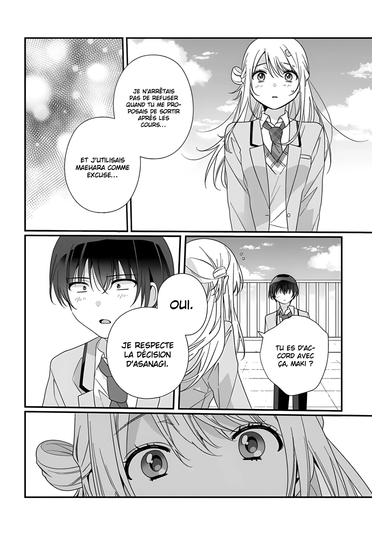 Class de 2-banme ni Kawaii Onnanoko to Tomodachi ni Natta chapitre 16, page 15