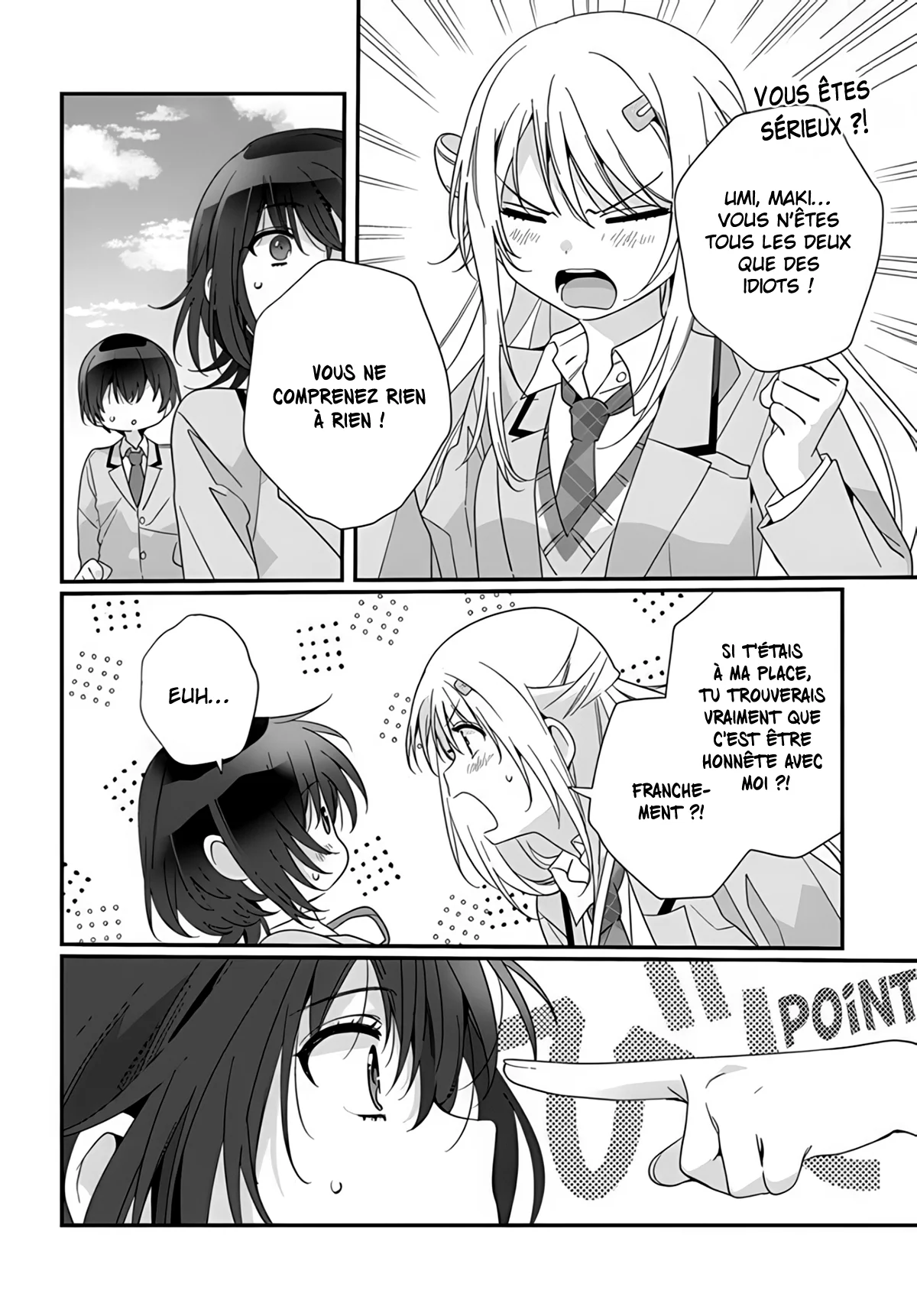 Class de 2-banme ni Kawaii Onnanoko to Tomodachi ni Natta chapitre 16, page 17