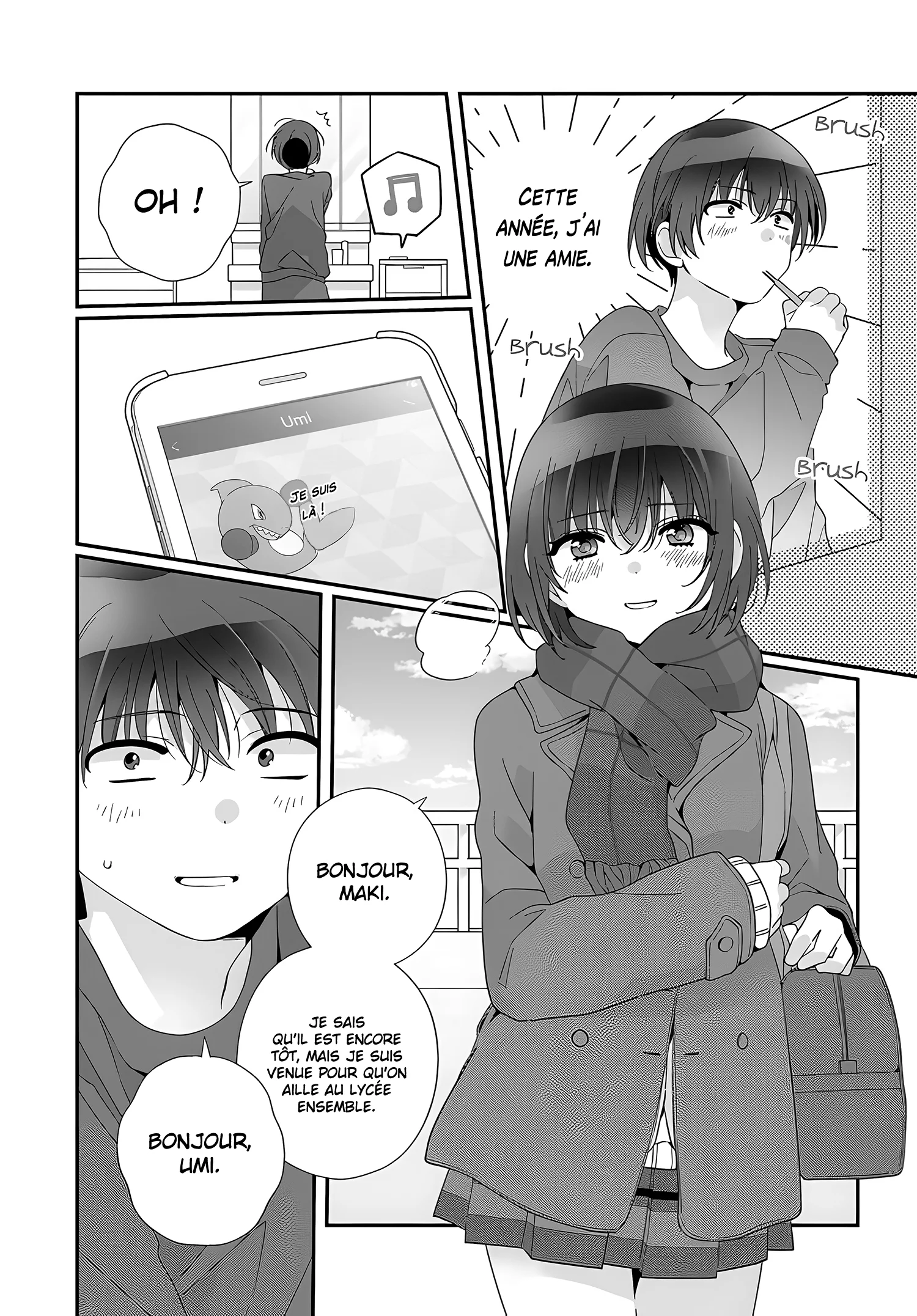 Class de 2-banme ni Kawaii Onnanoko to Tomodachi ni Natta chapitre 18, page 4