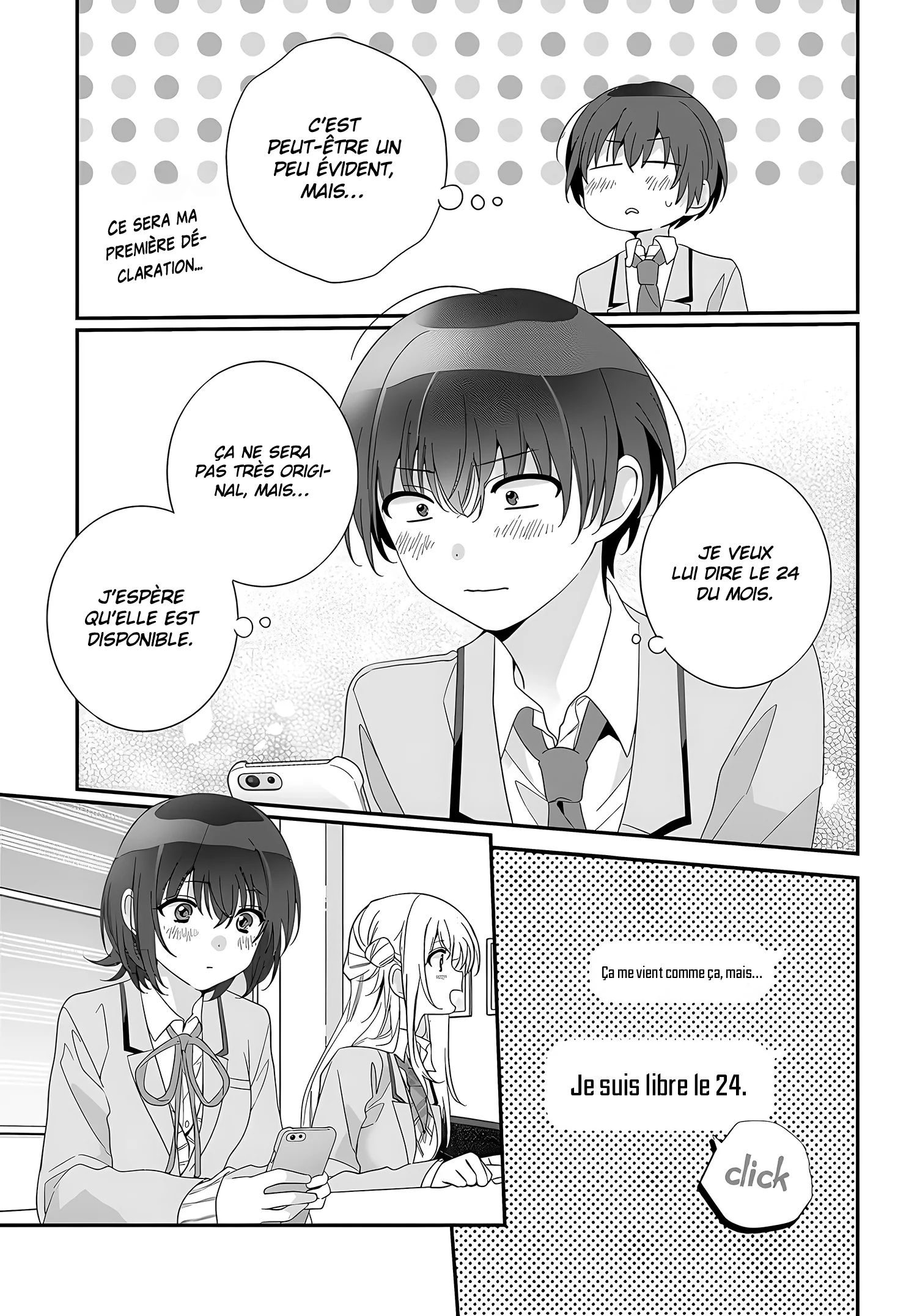 Class de 2-banme ni Kawaii Onnanoko to Tomodachi ni Natta chapitre 18, page 14