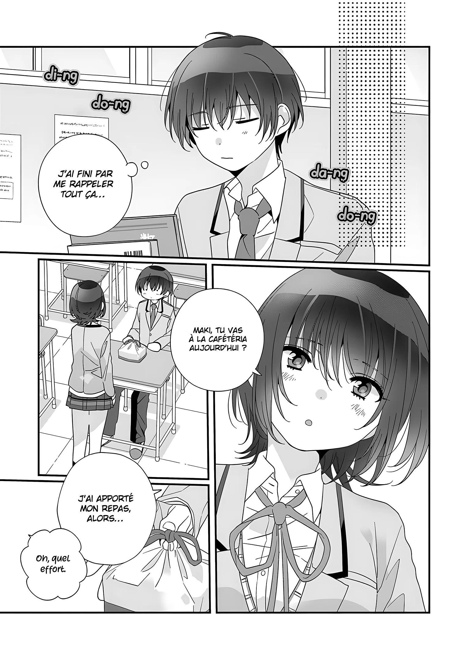 Class de 2-banme ni Kawaii Onnanoko to Tomodachi ni Natta chapitre 19, page 4