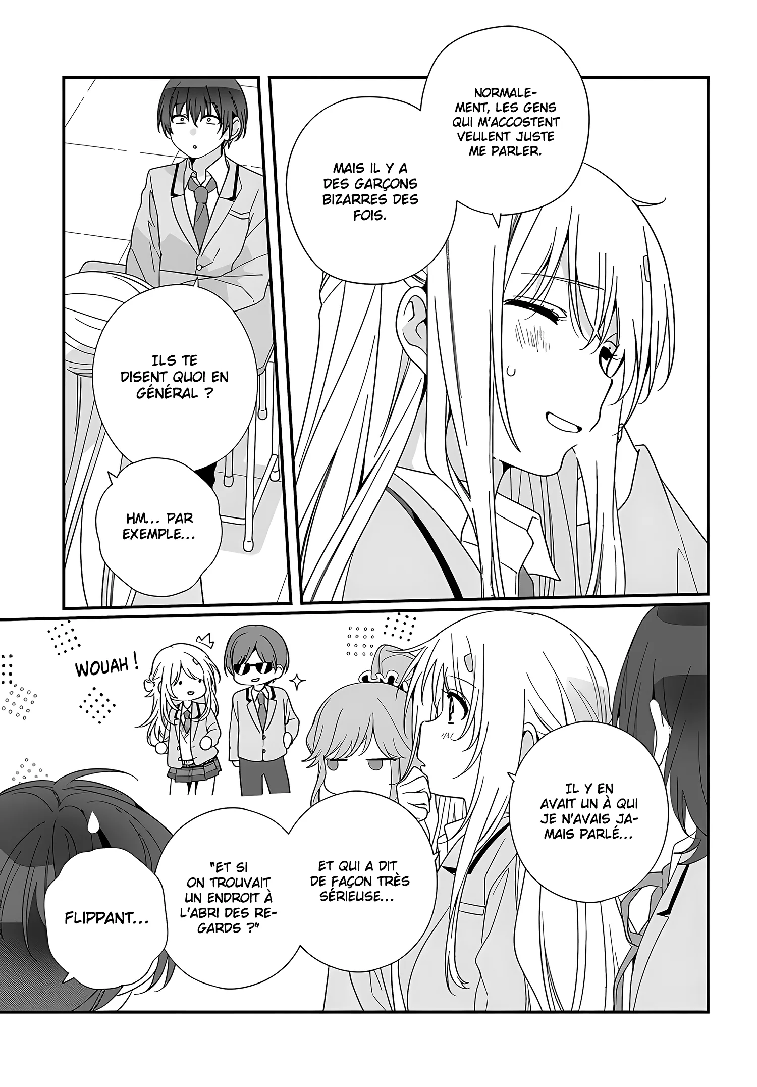 Class de 2-banme ni Kawaii Onnanoko to Tomodachi ni Natta chapitre 19, page 8
