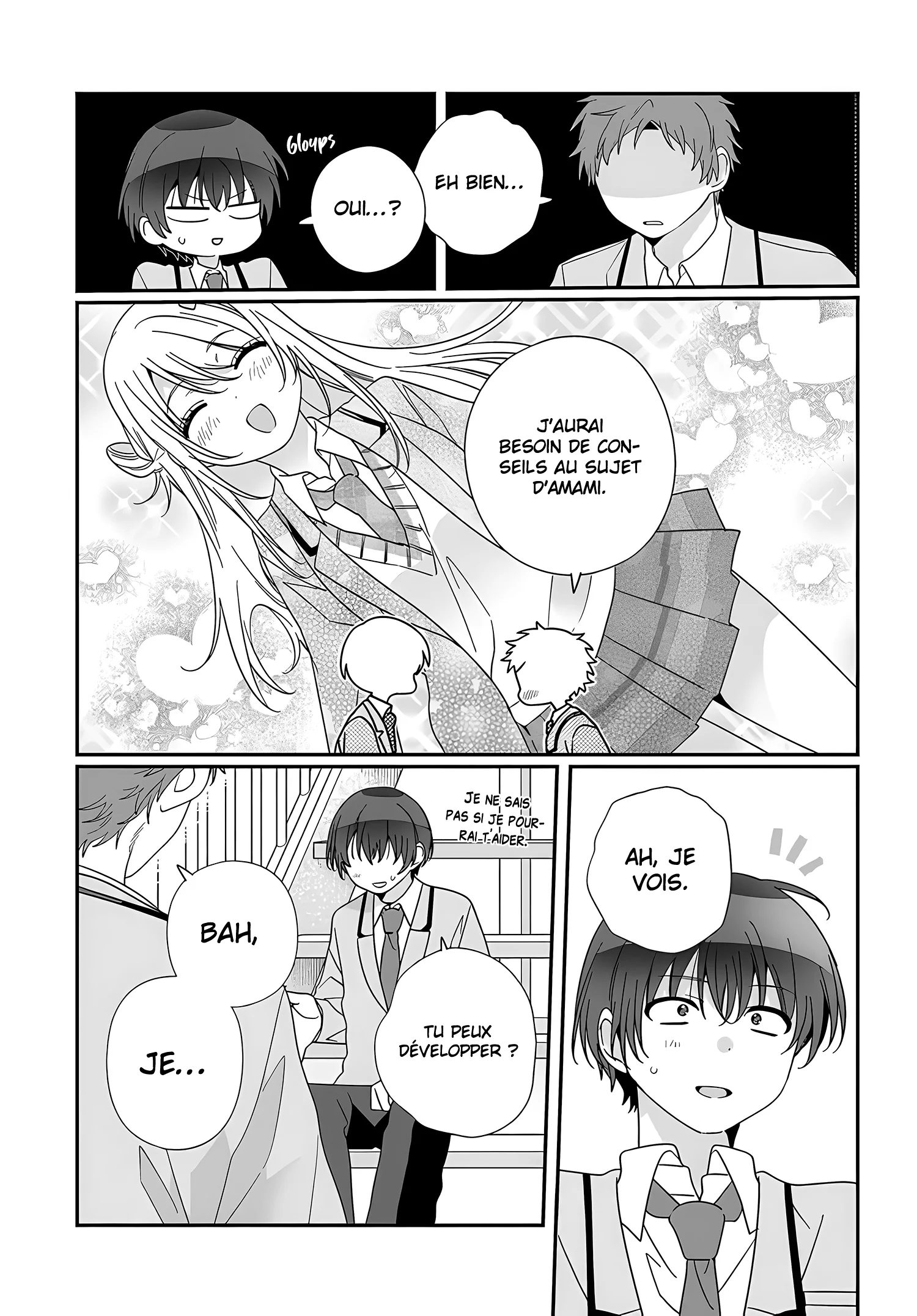 Class de 2-banme ni Kawaii Onnanoko to Tomodachi ni Natta chapitre 19, page 12