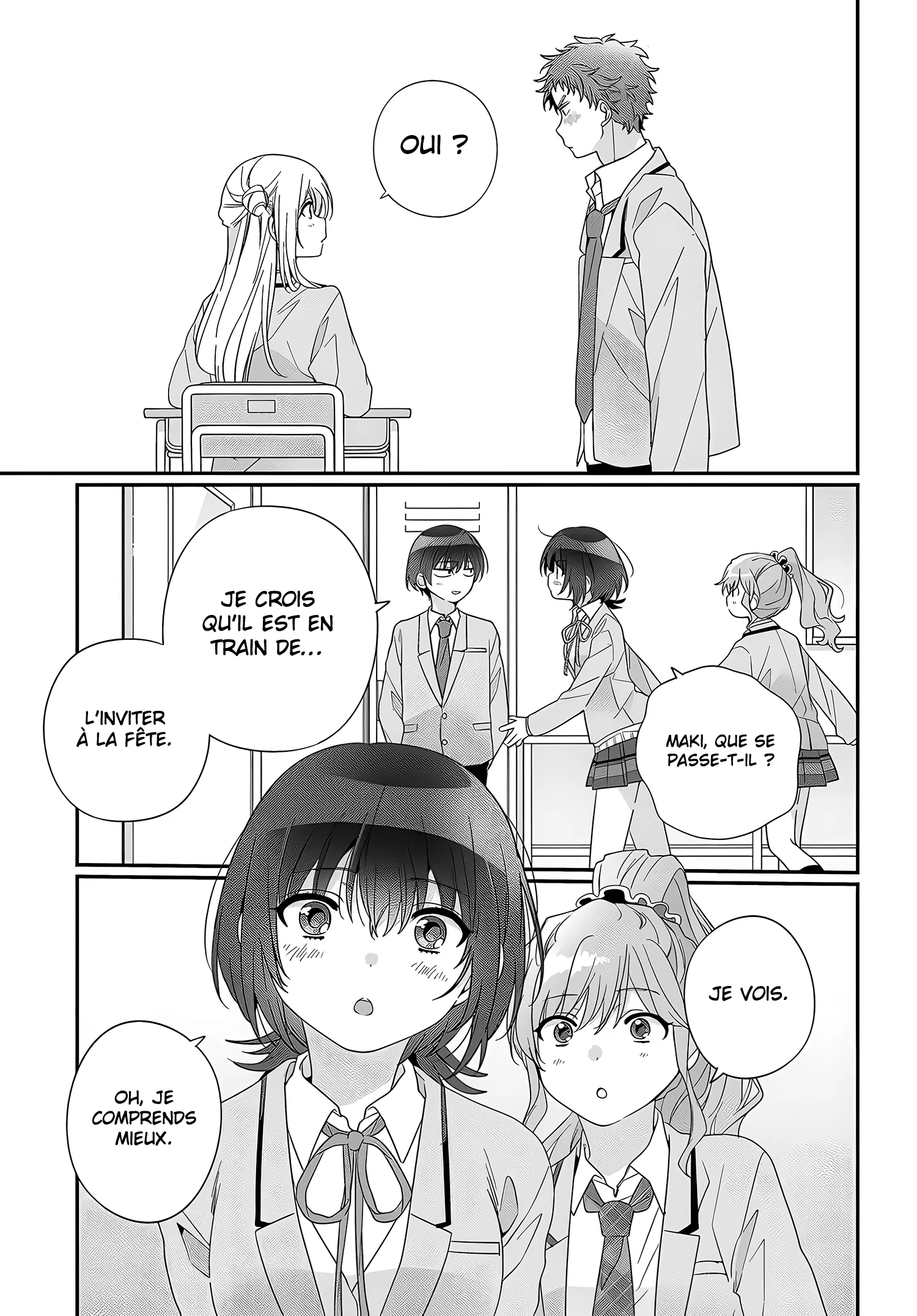 Class de 2-banme ni Kawaii Onnanoko to Tomodachi ni Natta chapitre 21, page 12