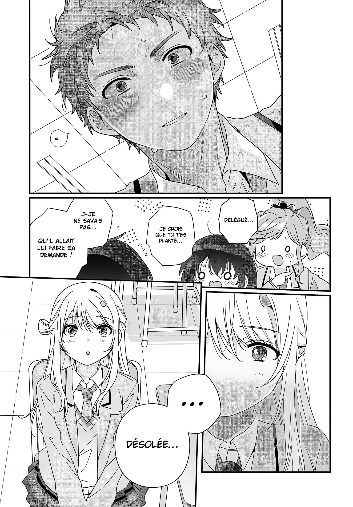Class de 2-banme ni Kawaii Onnanoko to Tomodachi ni Natta chapitre 21, page 14