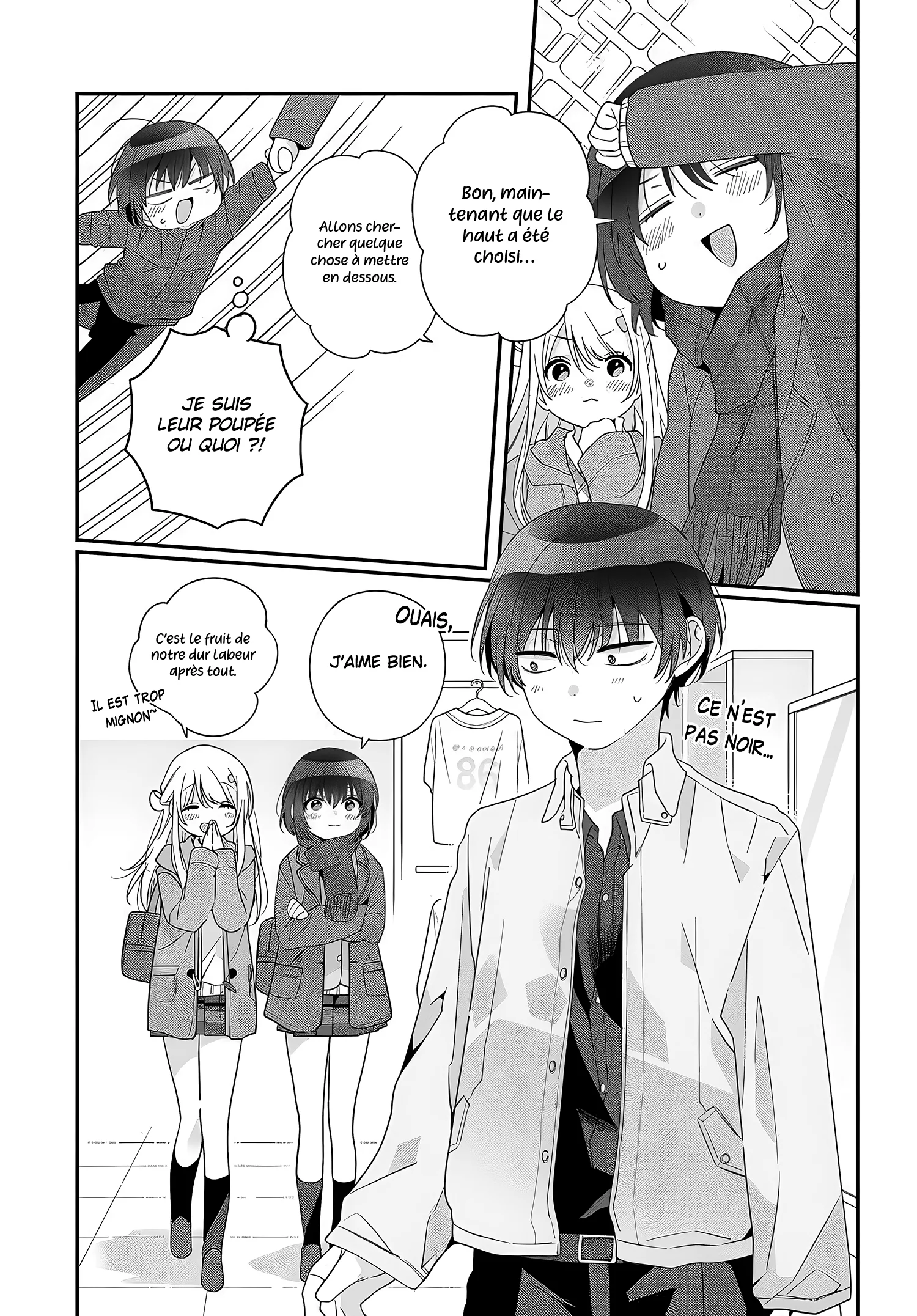 Class de 2-banme ni Kawaii Onnanoko to Tomodachi ni Natta chapitre 22, page 12