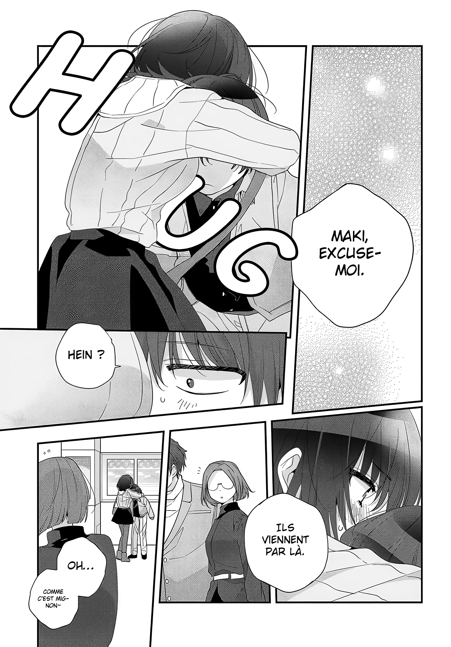 Class de 2-banme ni Kawaii Onnanoko to Tomodachi ni Natta chapitre 24, page 28