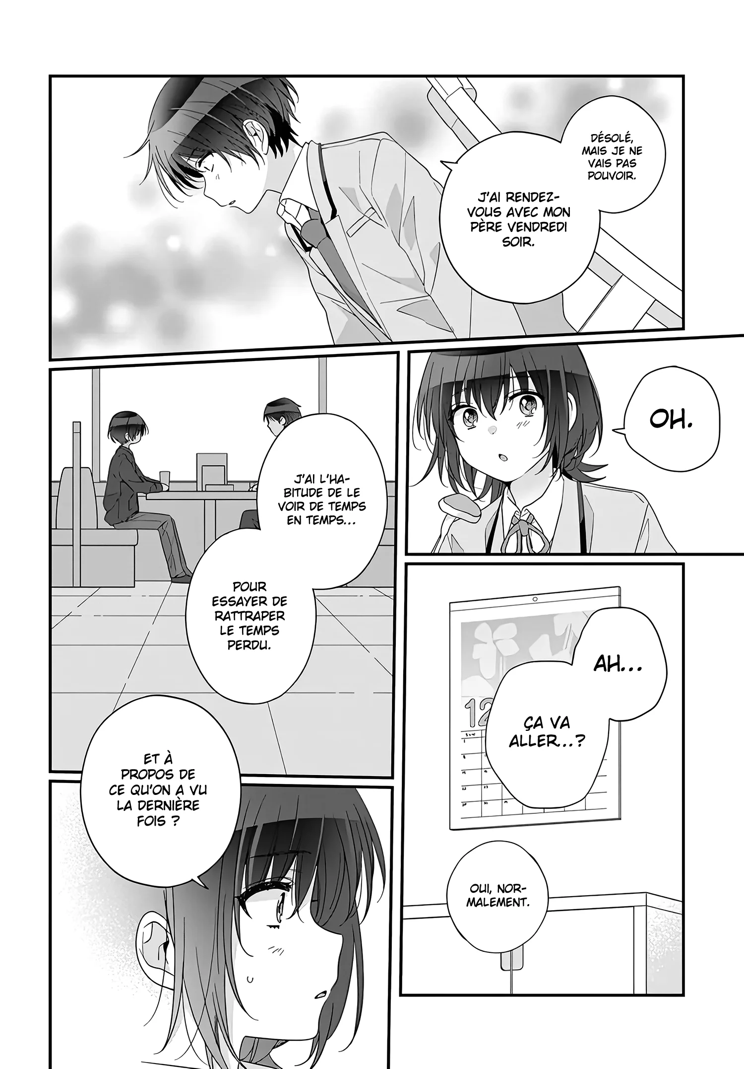 Class de 2-banme ni Kawaii Onnanoko to Tomodachi ni Natta chapitre 25, page 9