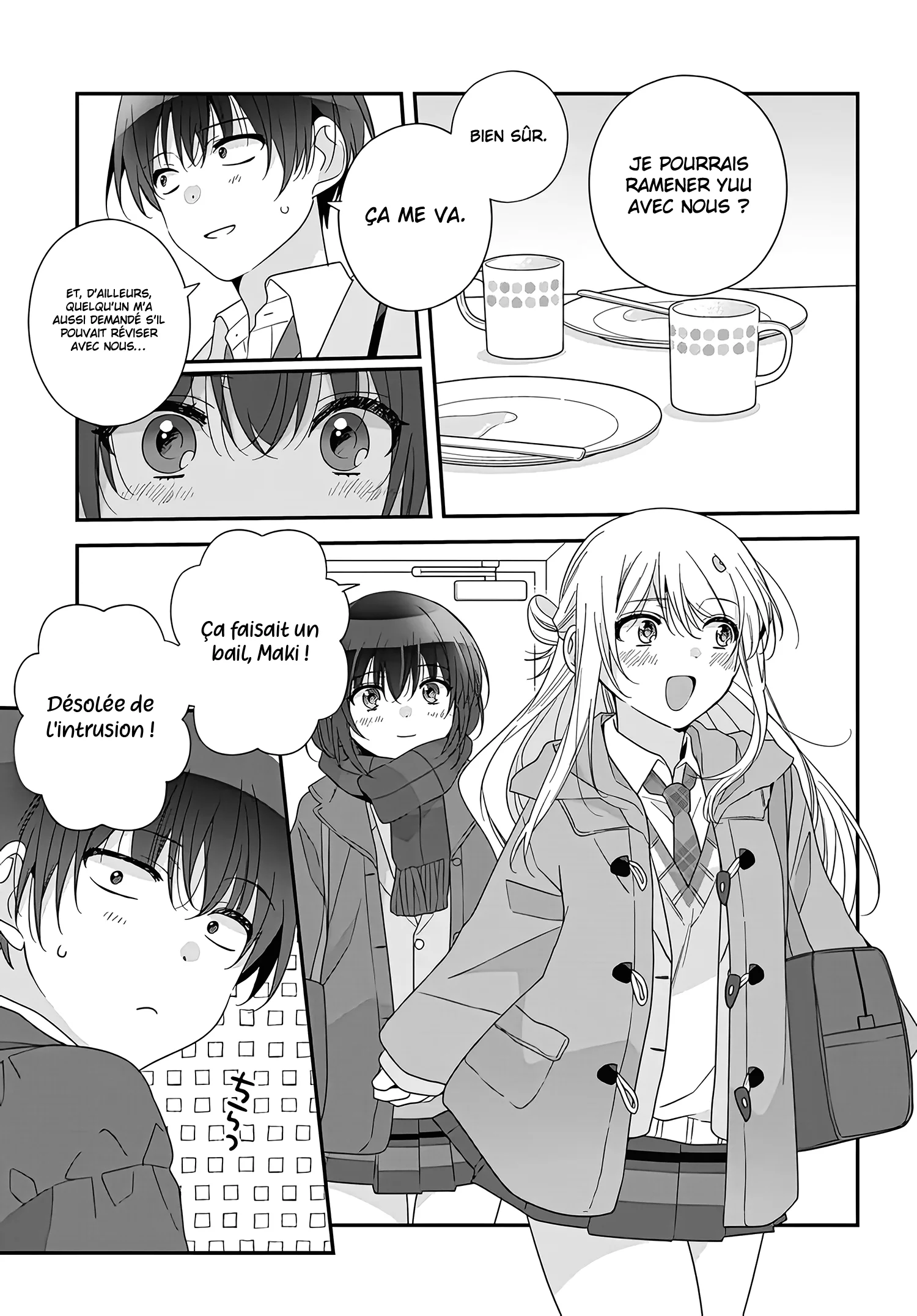 Class de 2-banme ni Kawaii Onnanoko to Tomodachi ni Natta chapitre 25, page 12