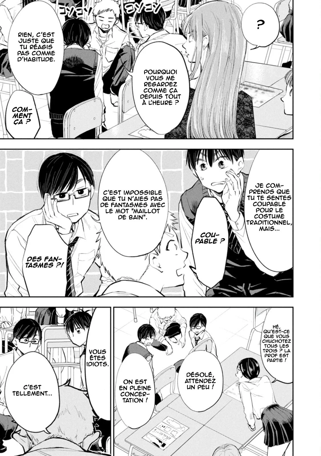 Darashinai desu, Hotta-sensei! chapitre 84, page 6