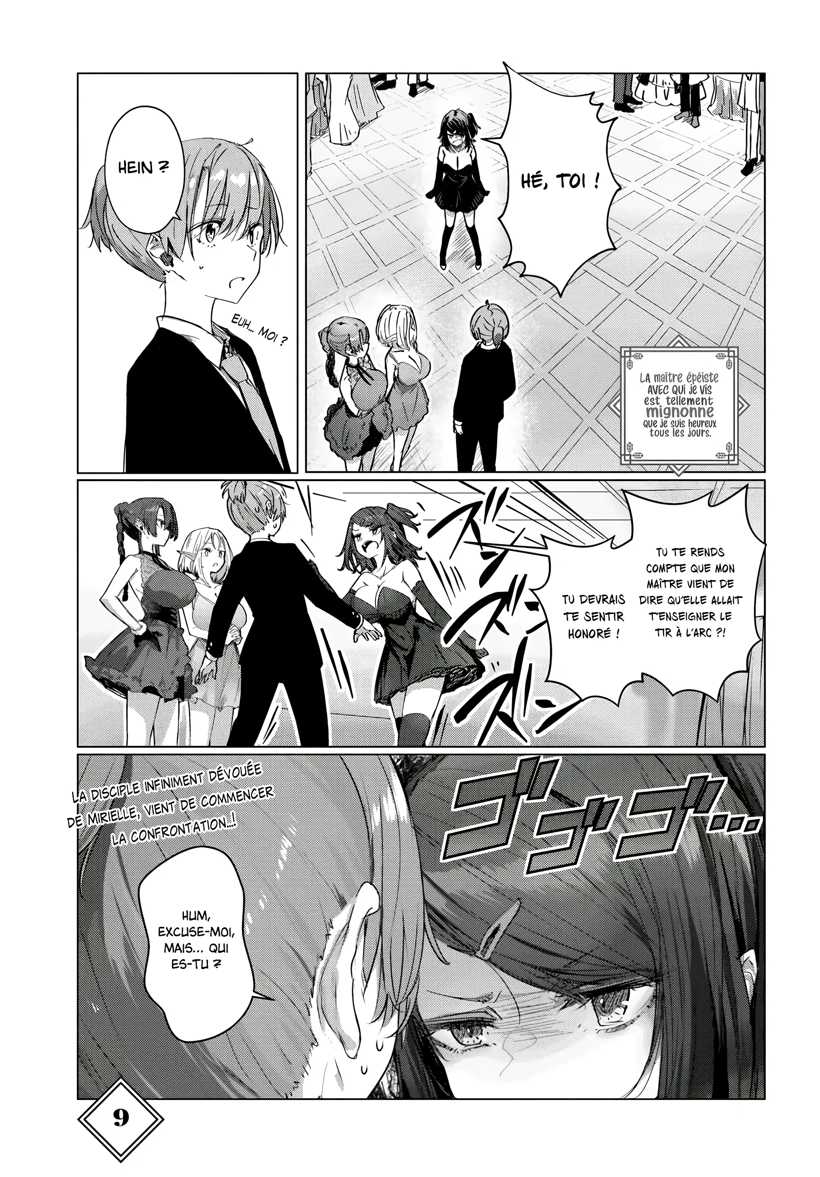 Doukyo Shiteiru Kensei no Onna Shishou ga Kawaisugite Mainichi Shiawase desu chapitre 9.1, page 2
