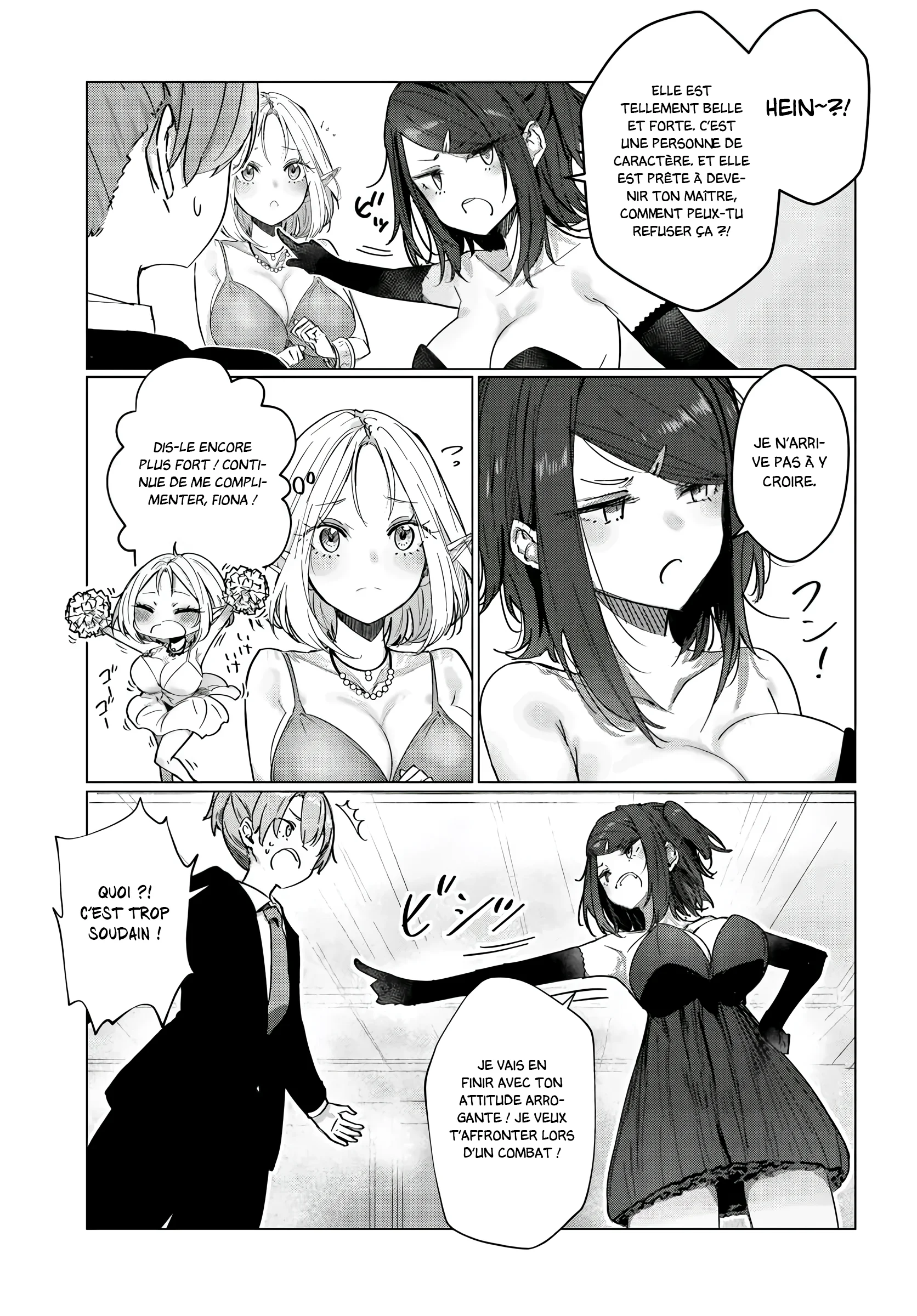 Doukyo Shiteiru Kensei no Onna Shishou ga Kawaisugite Mainichi Shiawase desu chapitre 9.1, page 4
