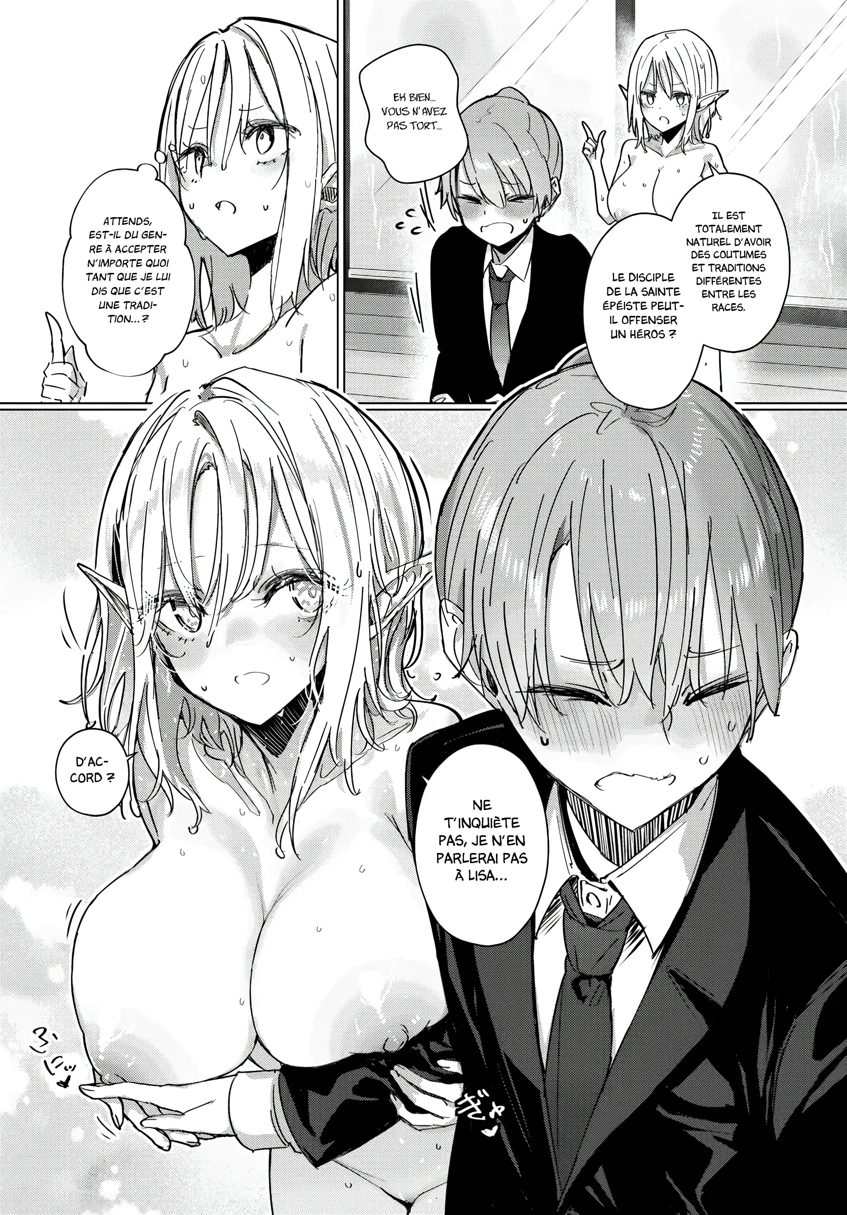 Doukyo Shiteiru Kensei no Onna Shishou ga Kawaisugite Mainichi Shiawase desu chapitre 9.2, page 8