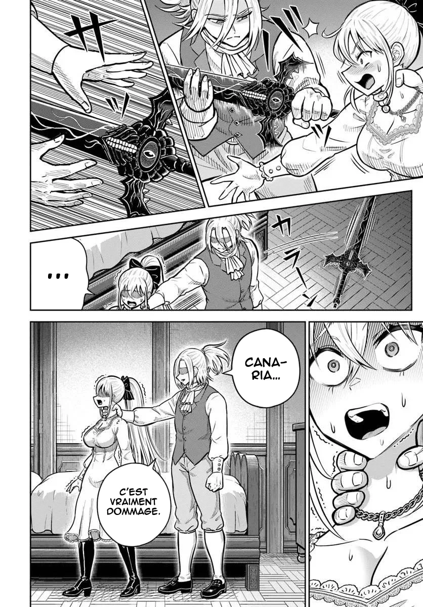 Dungeon ni Hisomu Yandere na Kanojo ni Ore wa Nandomo Korosareru chapitre 39, page 24