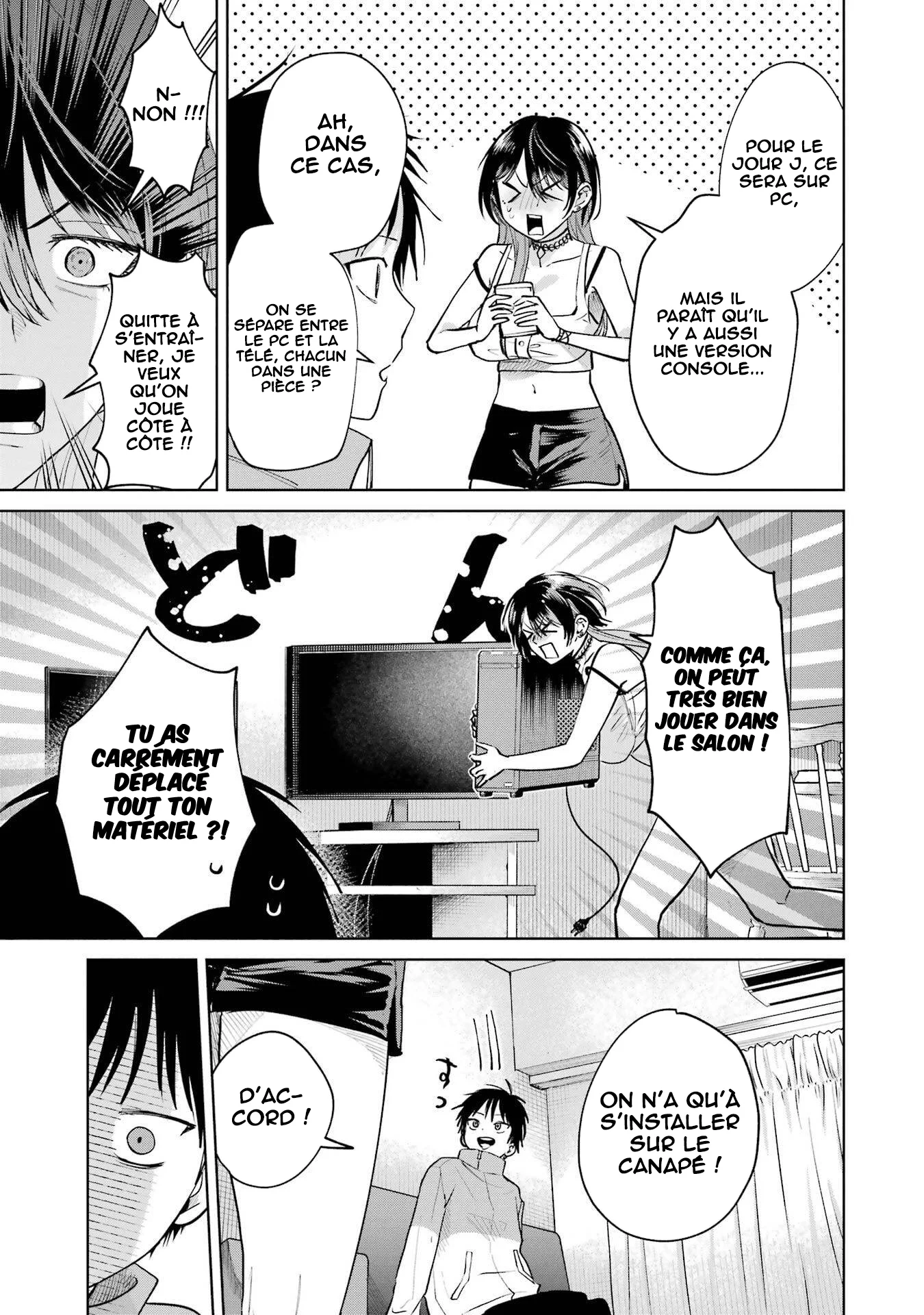 Haitatsusaki no Oneesan ga Kowasugiru Hanashi chapitre 19, page 8