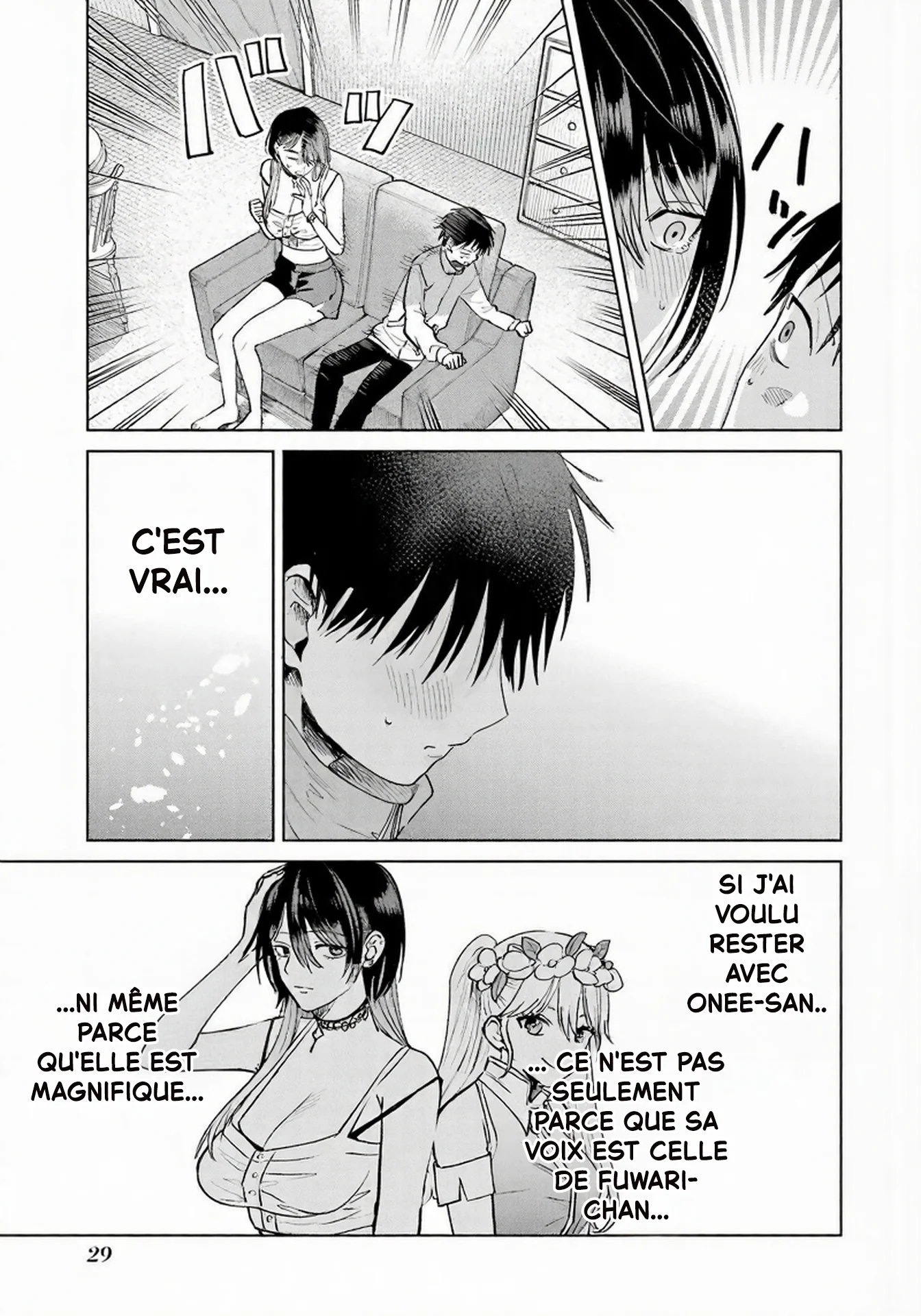 Haitatsusaki no Oneesan ga Kowasugiru Hanashi chapitre 19, page 28