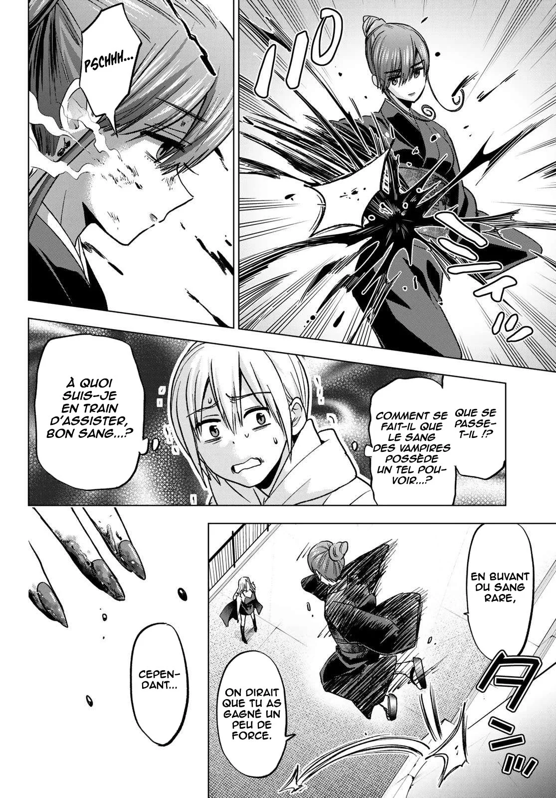Hiiragi-san Chi no Kyuuketsu Jijou chapitre 40, page 15