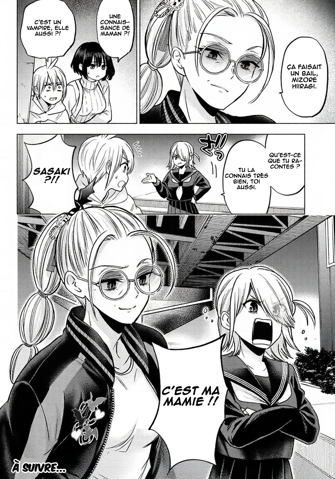 Hiiragi-san Chi no Kyuuketsu Jijou chapitre 40, page 27