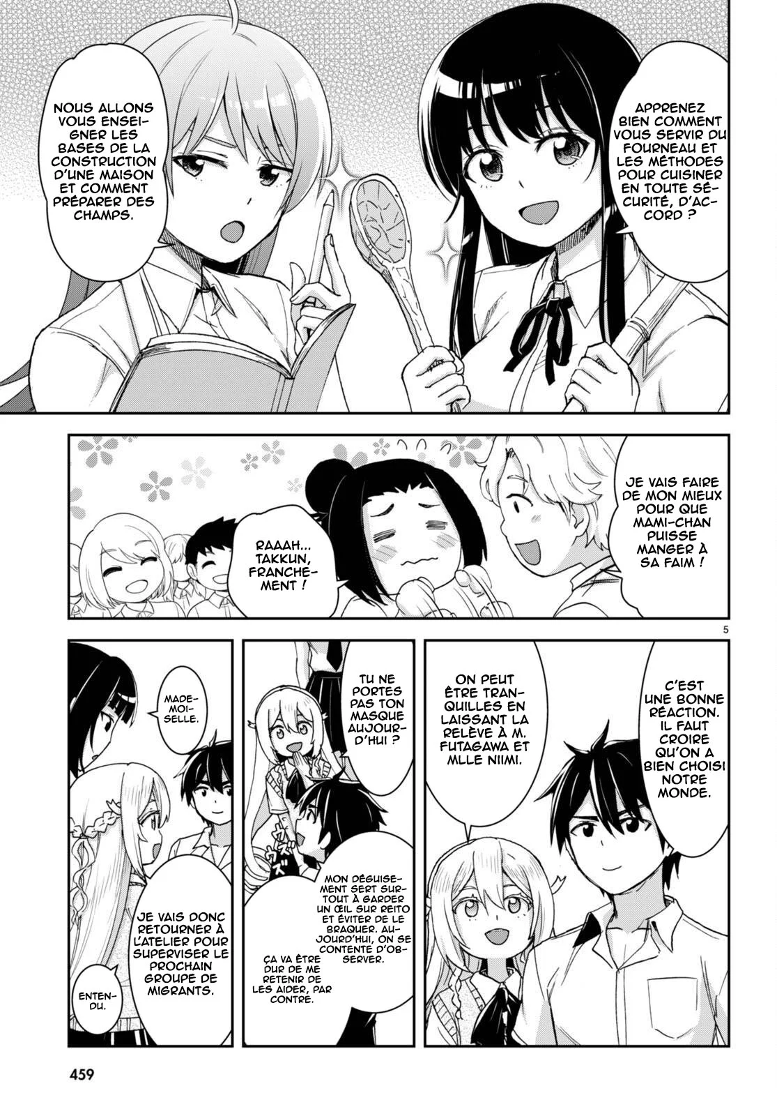 Isekai Yurutto Survival Seikatsu ~Gakkou no Minna to Isekai no Mujintou ni Tenishitakedo Ore Dake Rakushou desu~ chapitre 37, page 6
