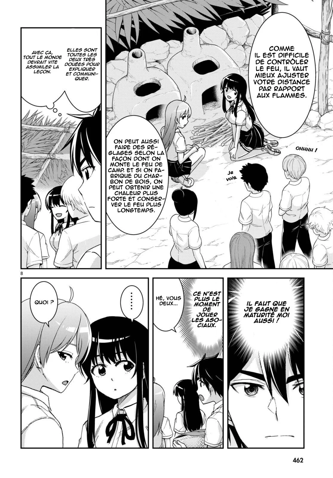 Isekai Yurutto Survival Seikatsu ~Gakkou no Minna to Isekai no Mujintou ni Tenishitakedo Ore Dake Rakushou desu~ chapitre 37, page 9