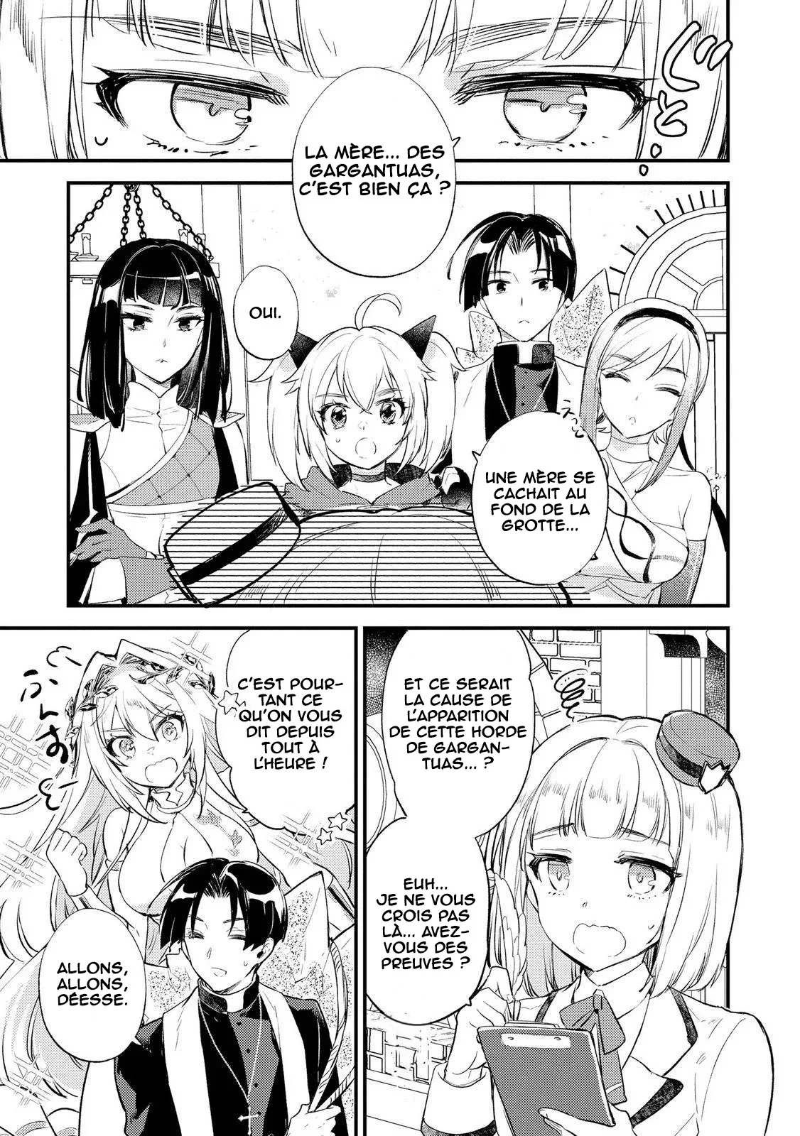 "[Jashin no Chi] ga Nagareteiru" to Iware, Shinsei Kyoukai wo Tsuihou Sareta Shinpu desu. ~Rifujin na Riyuu de Kyoukai wo Oidasaretara, Shinkou Taishou no Megami-sama mo Issho ni Tsuitekichaimashita~ chapitre 6, page 14