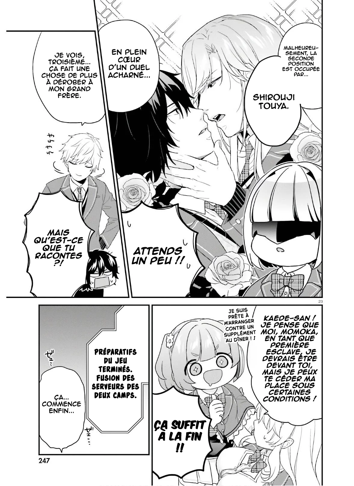Jishou F-Rank no Oniisama ga Game de Hyouka sareru Gakuen no Chouten ni Kunrin suru Sou desu yo? chapitre 28, page 24