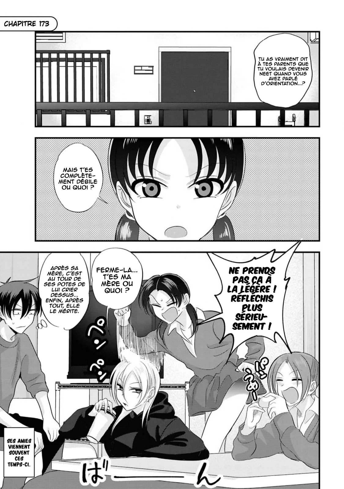 Kaette Kudasai! Akutsu-san chapitre 173, page 2