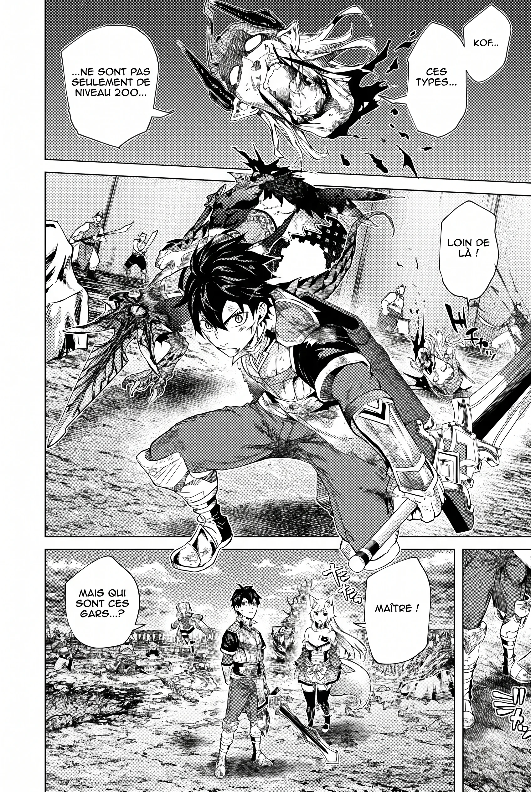 Keikenchi Chochiku de Nonbiri Shoushin Ryokou: Yuusha to Koibito ni Tsuihou Sareta Senshi no Mujikaku Zamaa chapitre 50, page 22