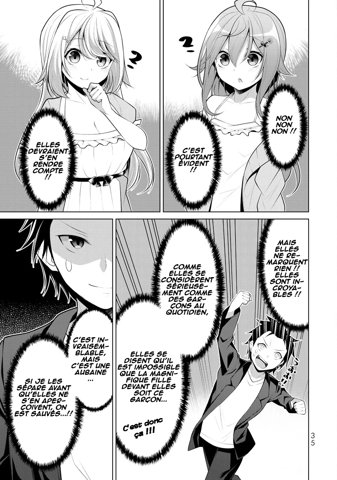 Koitsura no Shoutai ga Onna dato Ore dake ga Shitteiru chapitre 8, page 4