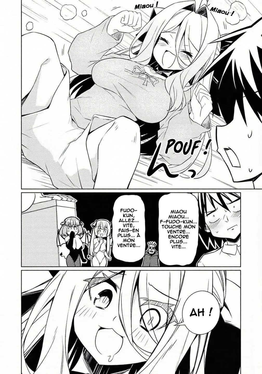 Tsukimino Karma wa Akumade Boku no Pet nanoni chapitre 7, page 17