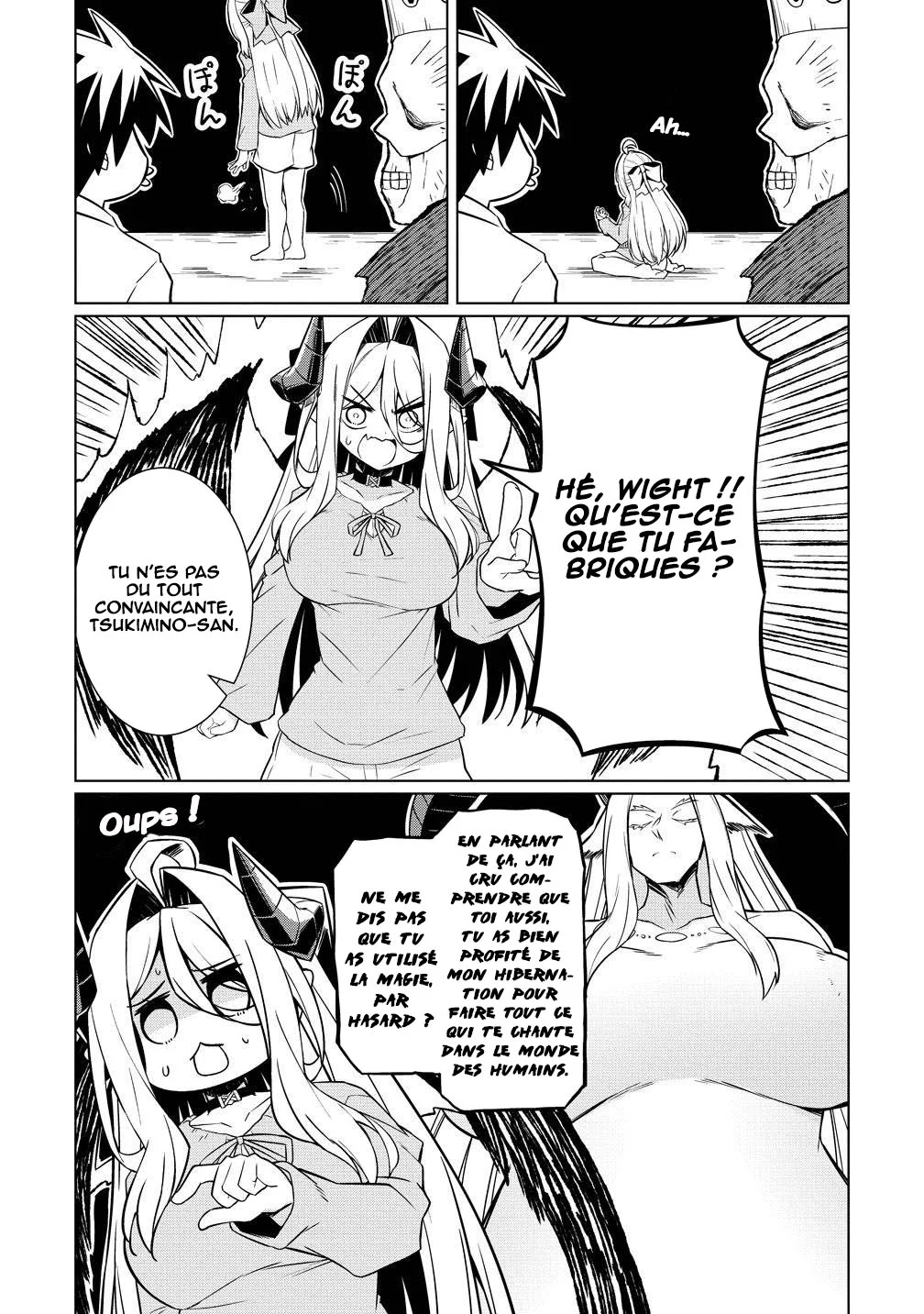 Tsukimino Karma wa Akumade Boku no Pet nanoni chapitre 7, page 18