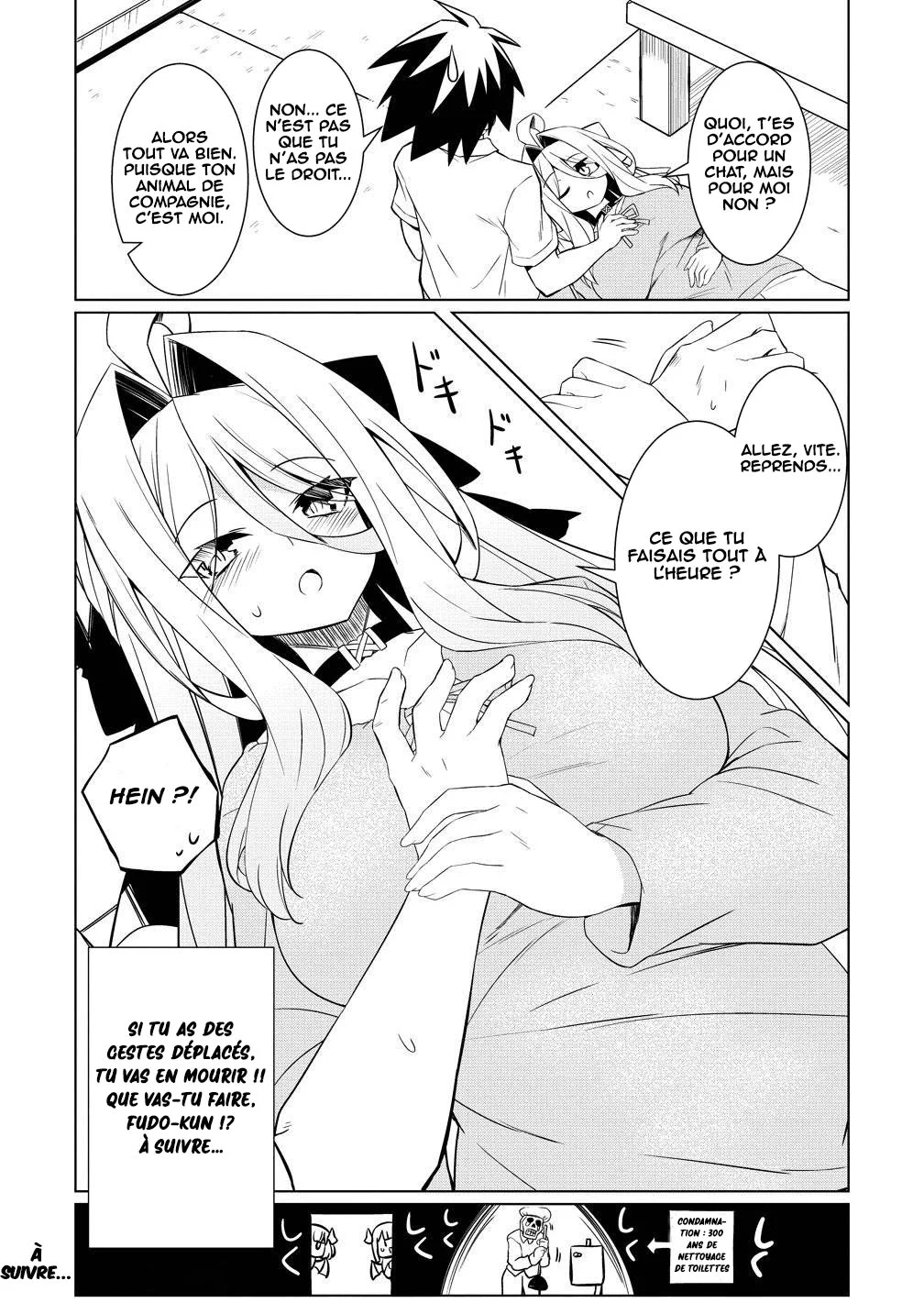 Tsukimino Karma wa Akumade Boku no Pet nanoni chapitre 7, page 25