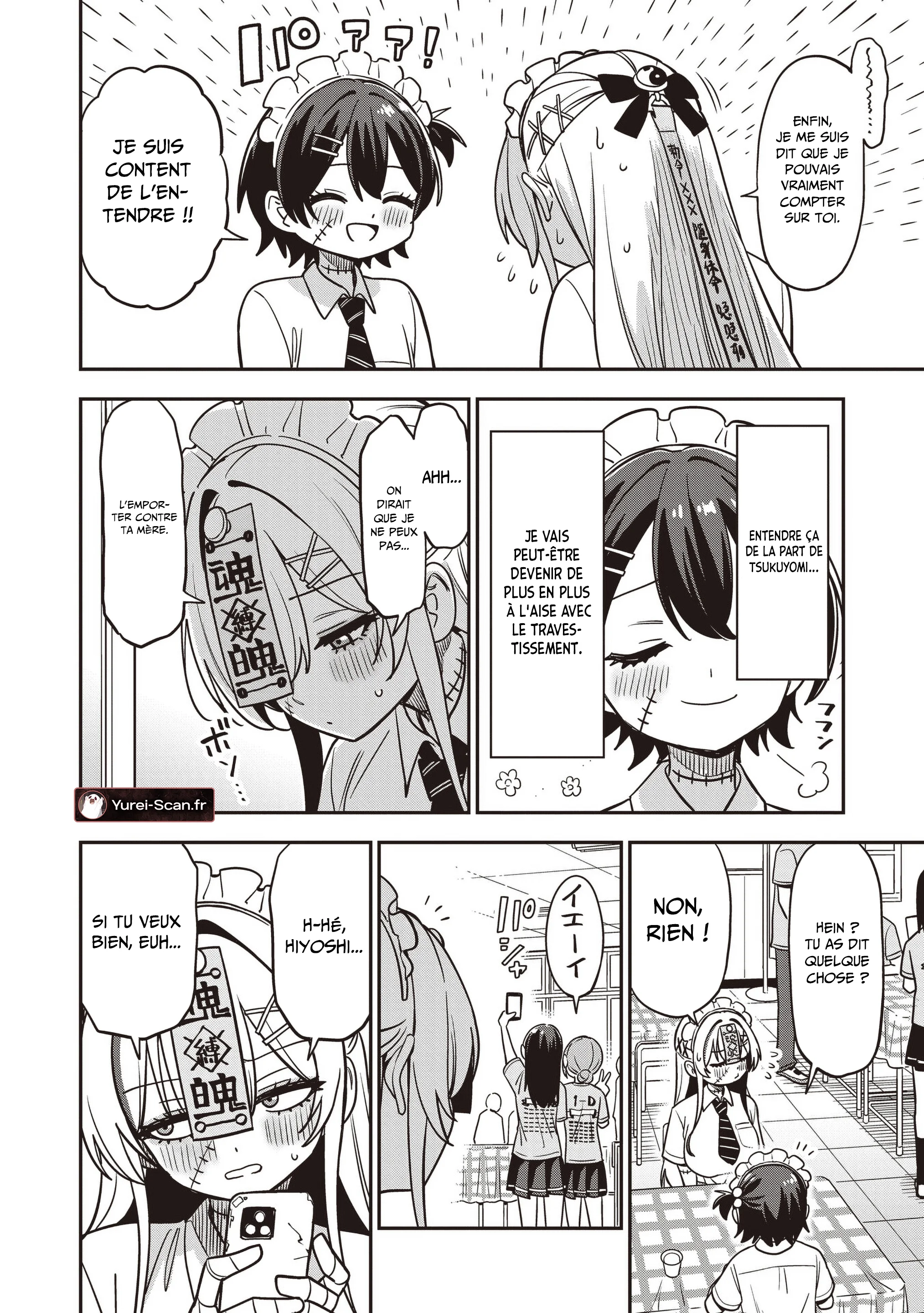 Undead-san no Bukiyou na Seishun chapitre 12, page 21