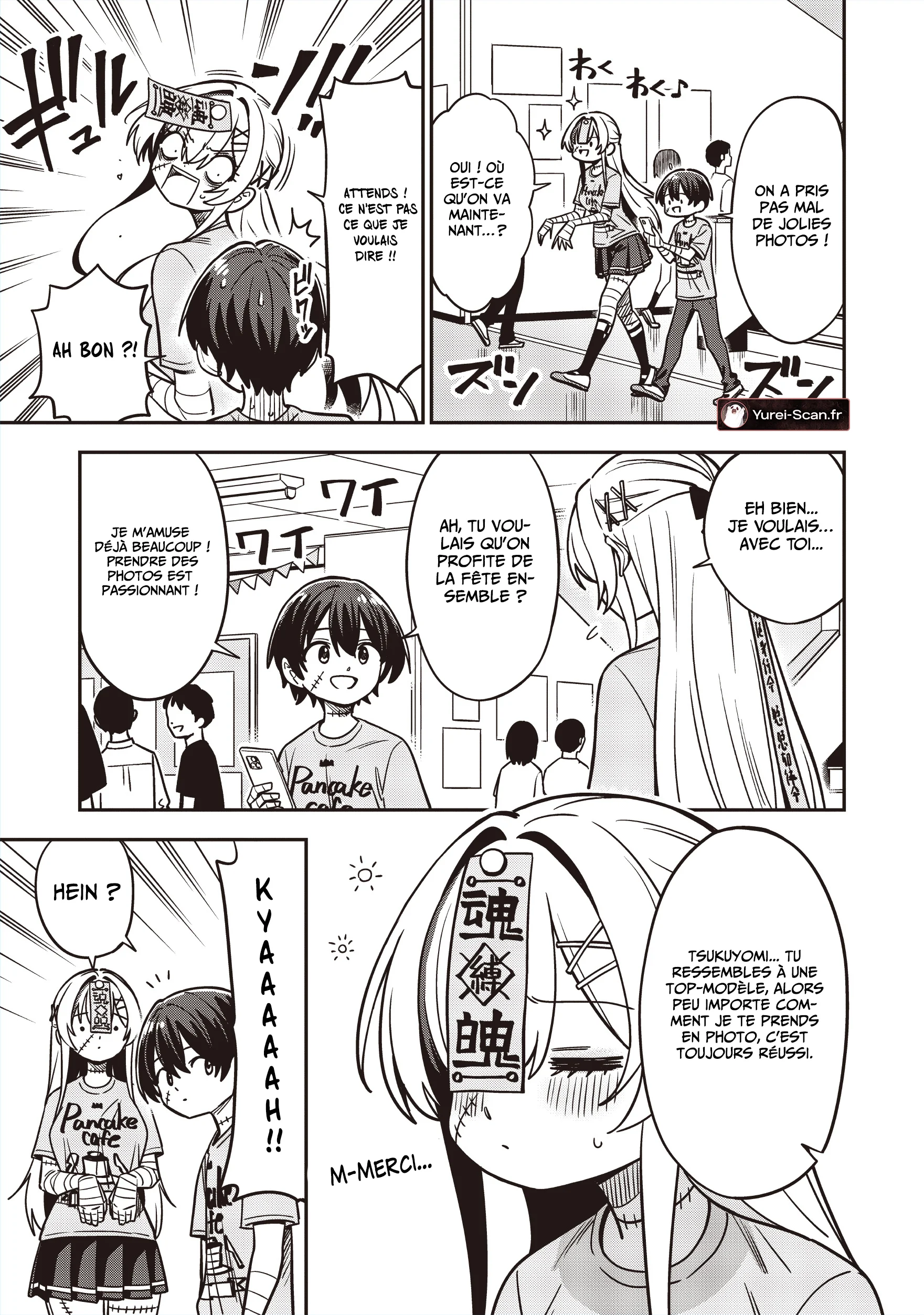 Undead-san no Bukiyou na Seishun chapitre 13.1, page 6