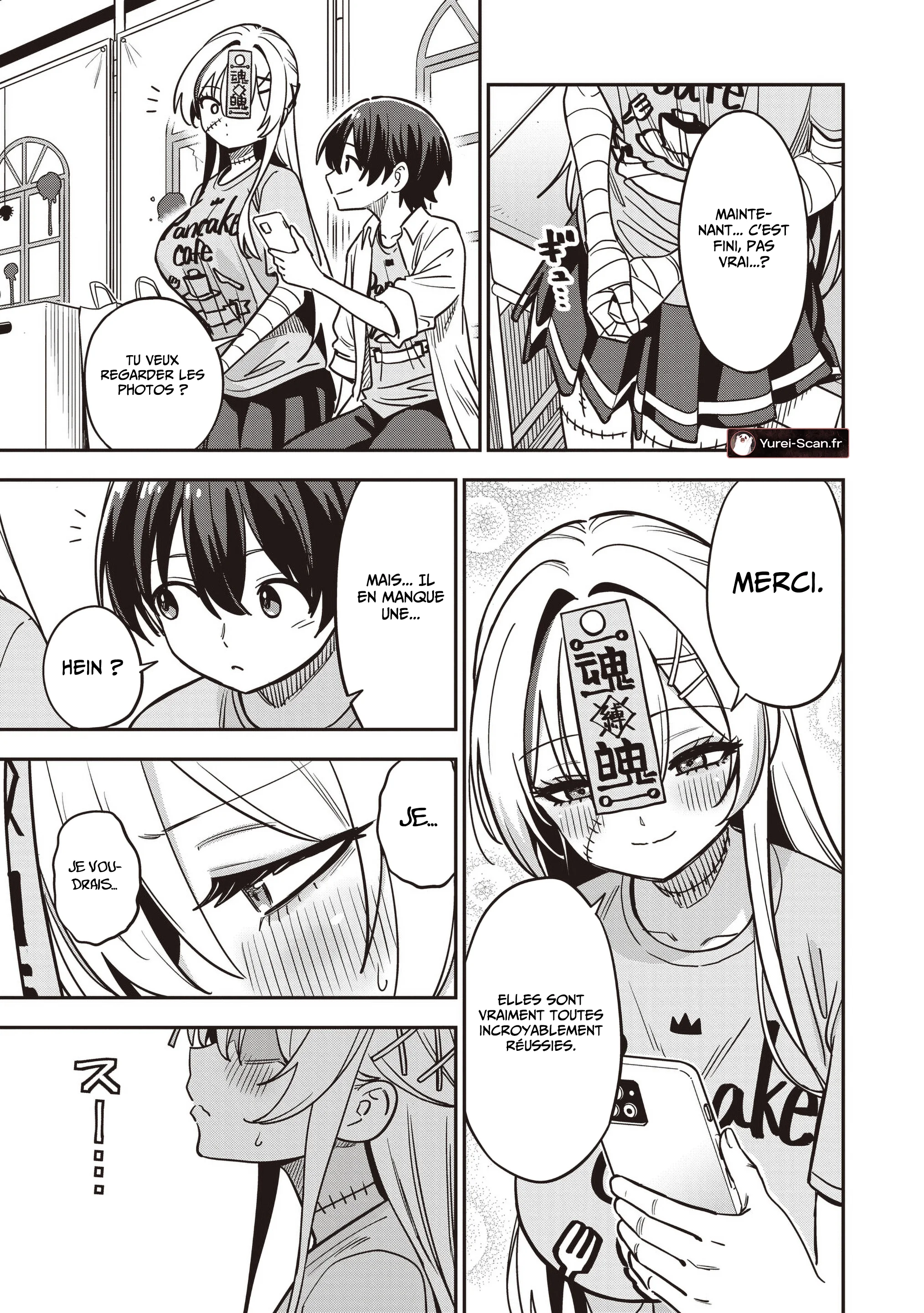 Undead-san no Bukiyou na Seishun chapitre 13.2, page 6