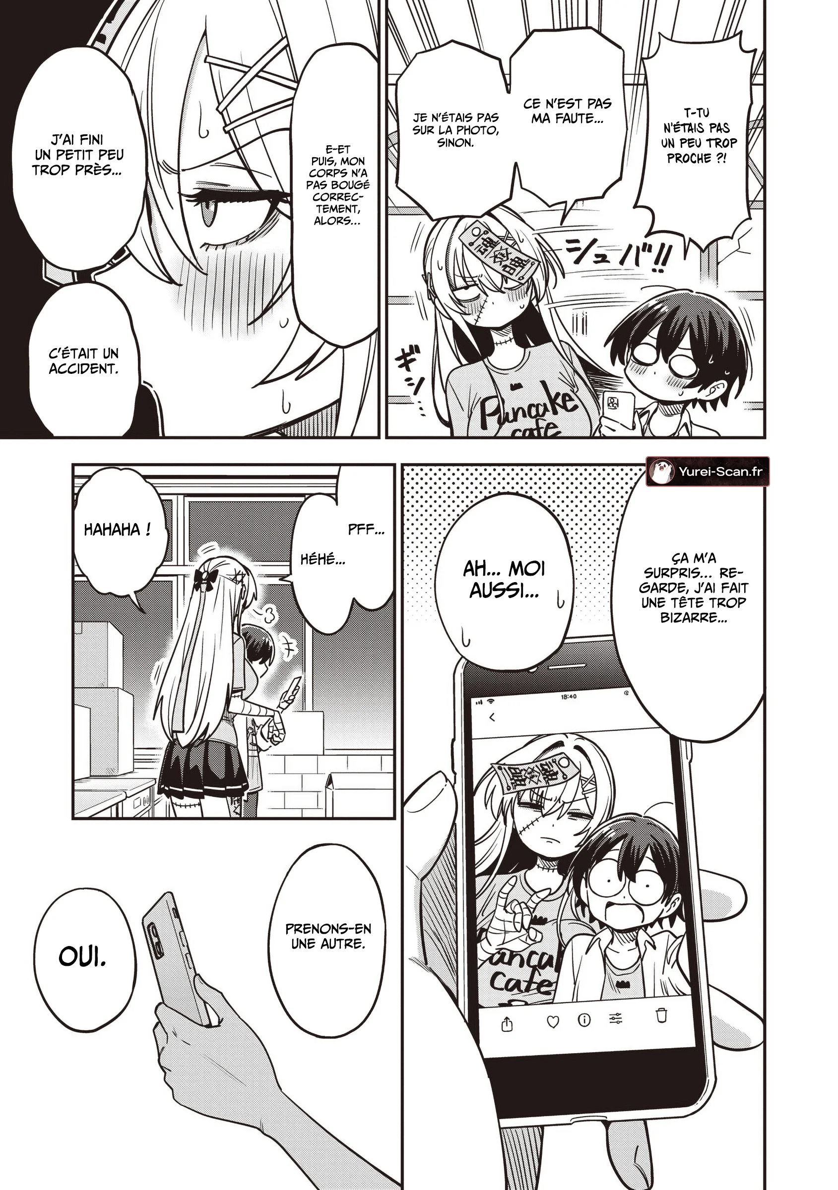 Undead-san no Bukiyou na Seishun chapitre 13.2, page 10