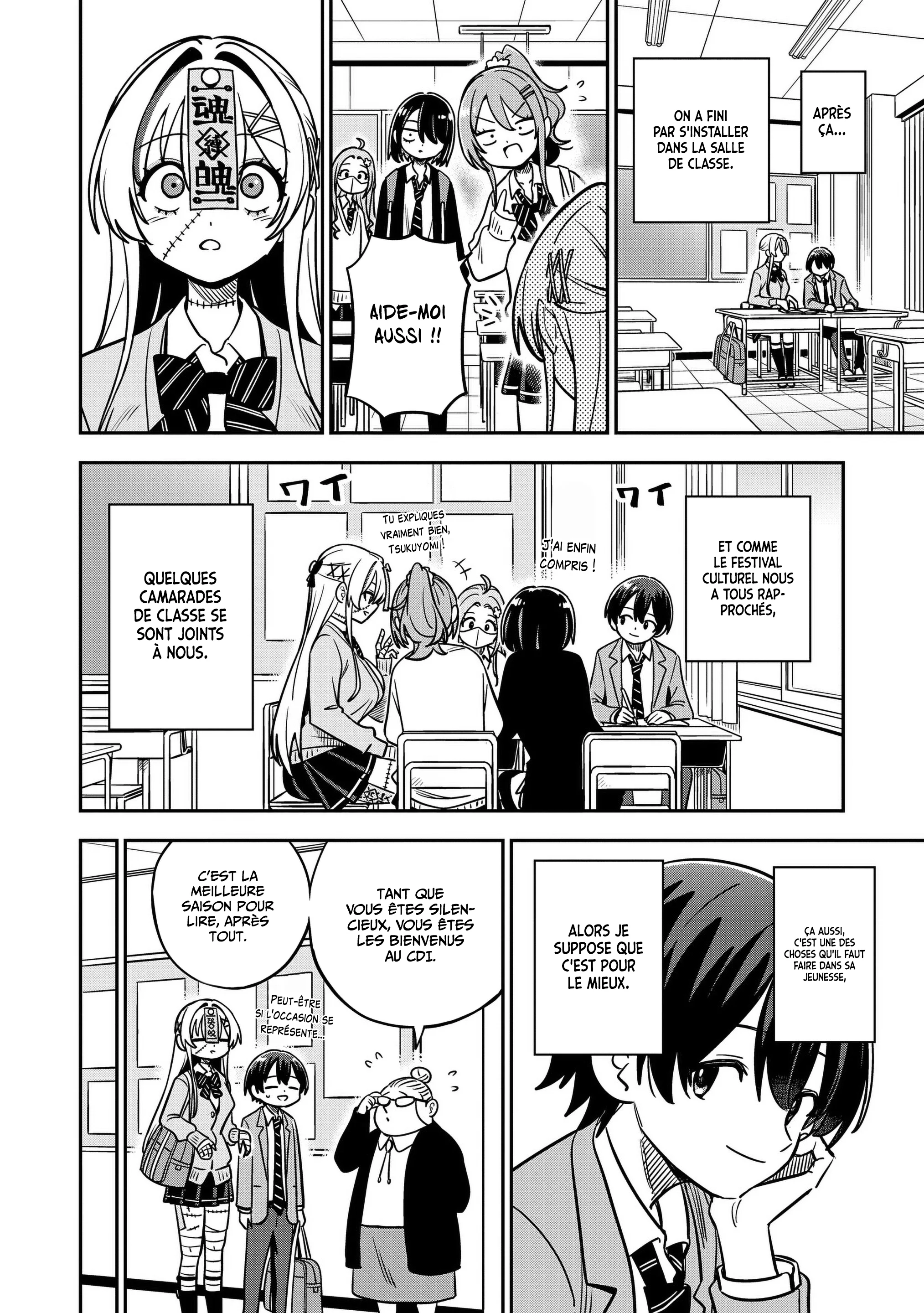 Undead-san no Bukiyou na Seishun chapitre 14, page 15