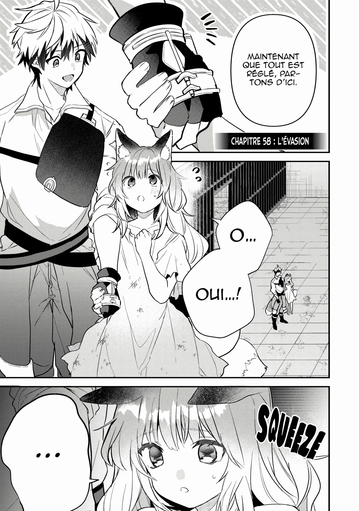 Yuusha Party wo Tsuihou sareta Beast Tamer, Saikyoushu no Nekomimi Shoujo to Deau chapitre 58, page 2
